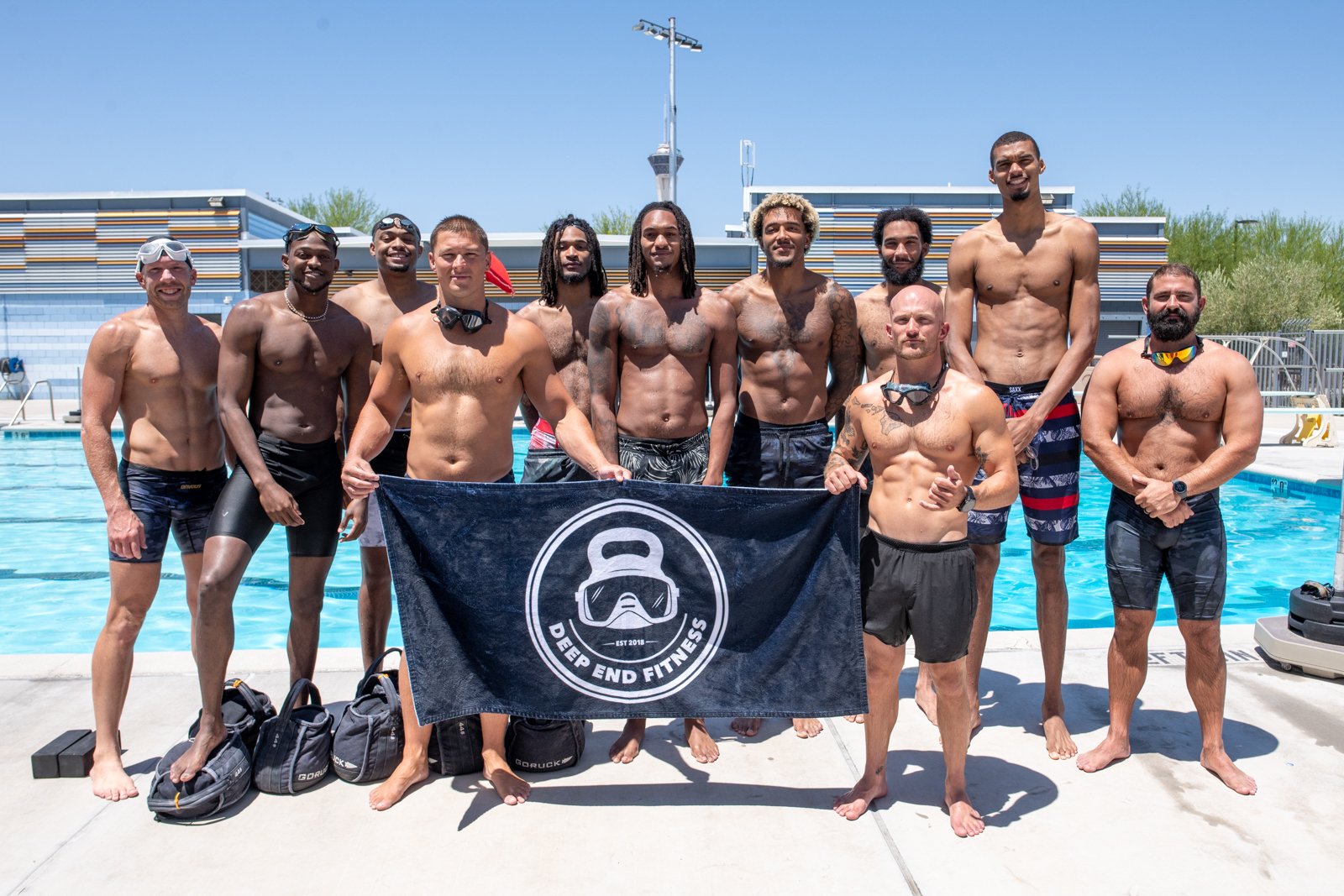 Las Vegas Filming With The Spurs, Deep End and H2O Fitness